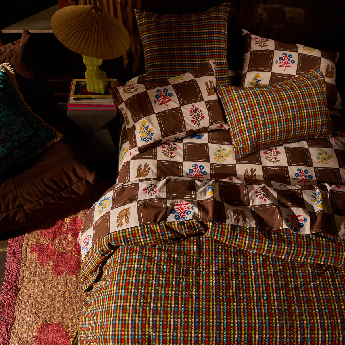 June Cotton Seersucker Quilt Cover Single