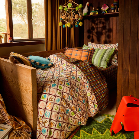 Elsie Cotton Quilt Cover Single