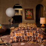 Jolene Linen Quilt Cover - Ecru Queen