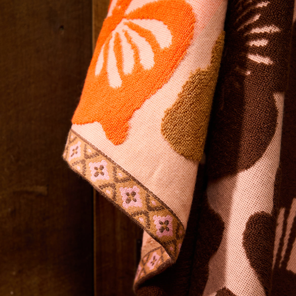 Jolene Bath Sheet - Carnelian