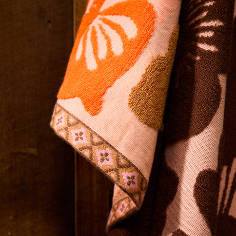 Jolene Bath Sheet - Carnelian