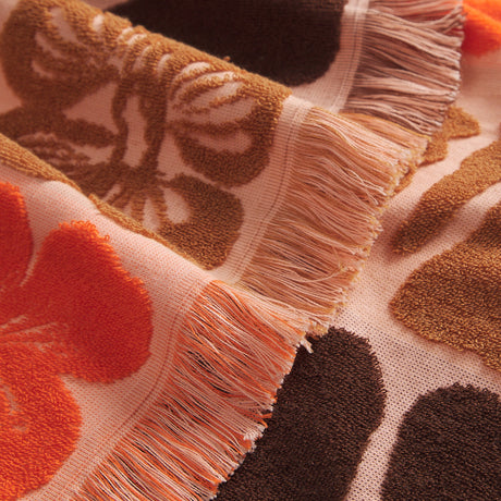 Jolene Hooded Towel - Carnelian