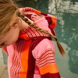 June Nudie Hooded Towel - Dahlia