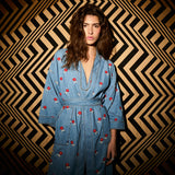 Anneliese Denim Robe - Poppy