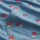 Anneliese Denim Robe - Poppy