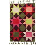 Daisy Tufted Rug - Moss