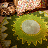 Maeve Jute Rug - Hunter Green