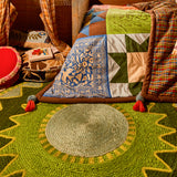 Maeve Jute Rug - Hunter Green