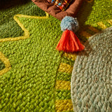 Maeve Jute Rug - Hunter Green