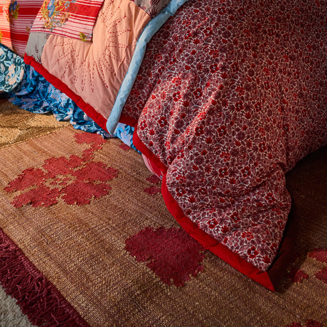 Ardenna Jute Rug - poppy 150 x 210 cm