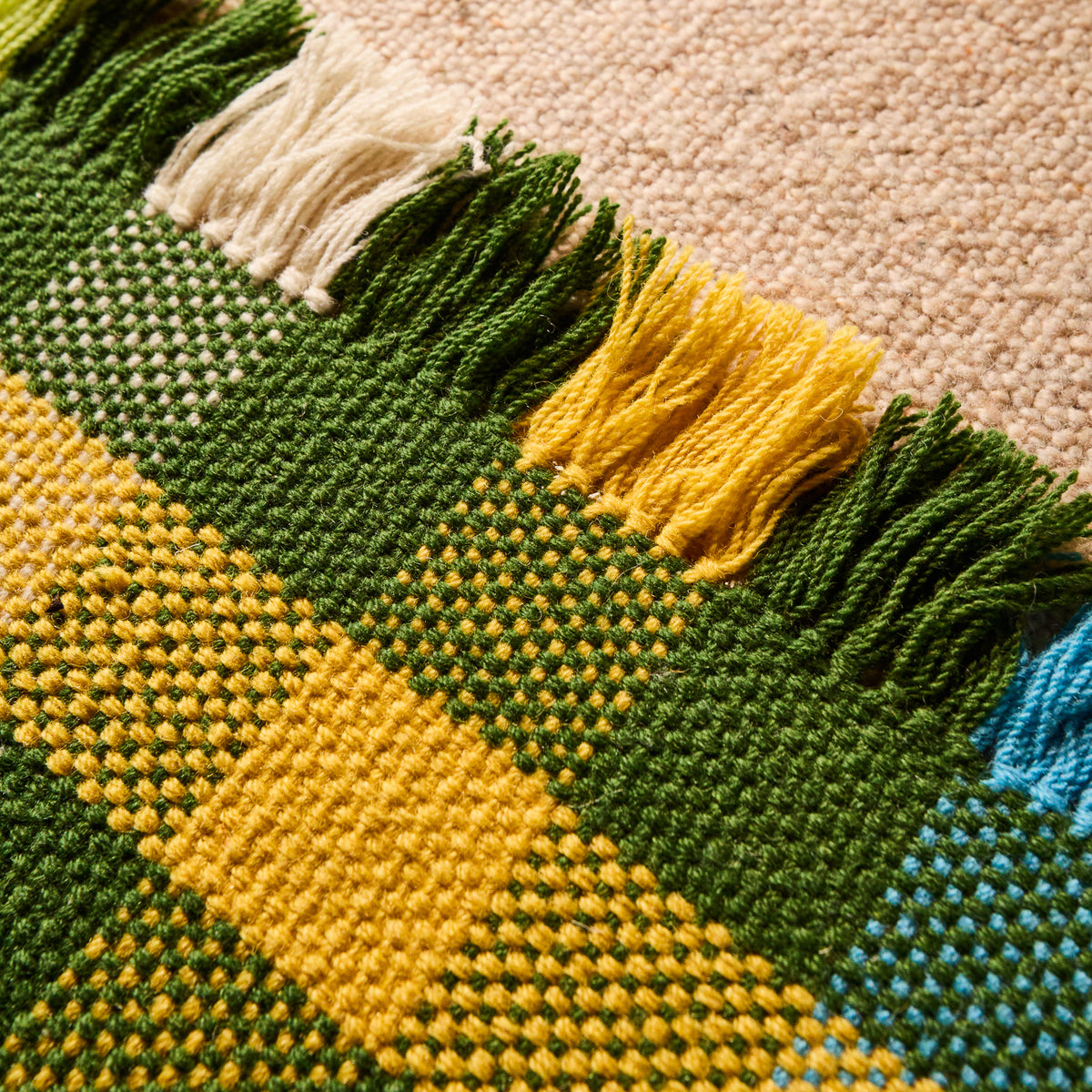 June Woven Rug - Hunter Green 150 x 210 cm