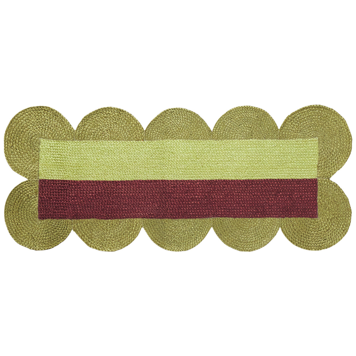 Neomi Jute Runner - Cactus Green