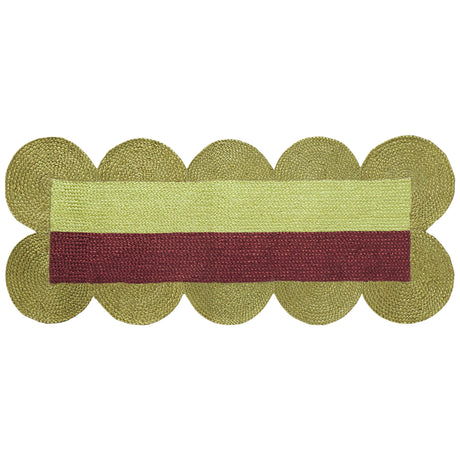 Neomi Jute Runner - Cactus Green