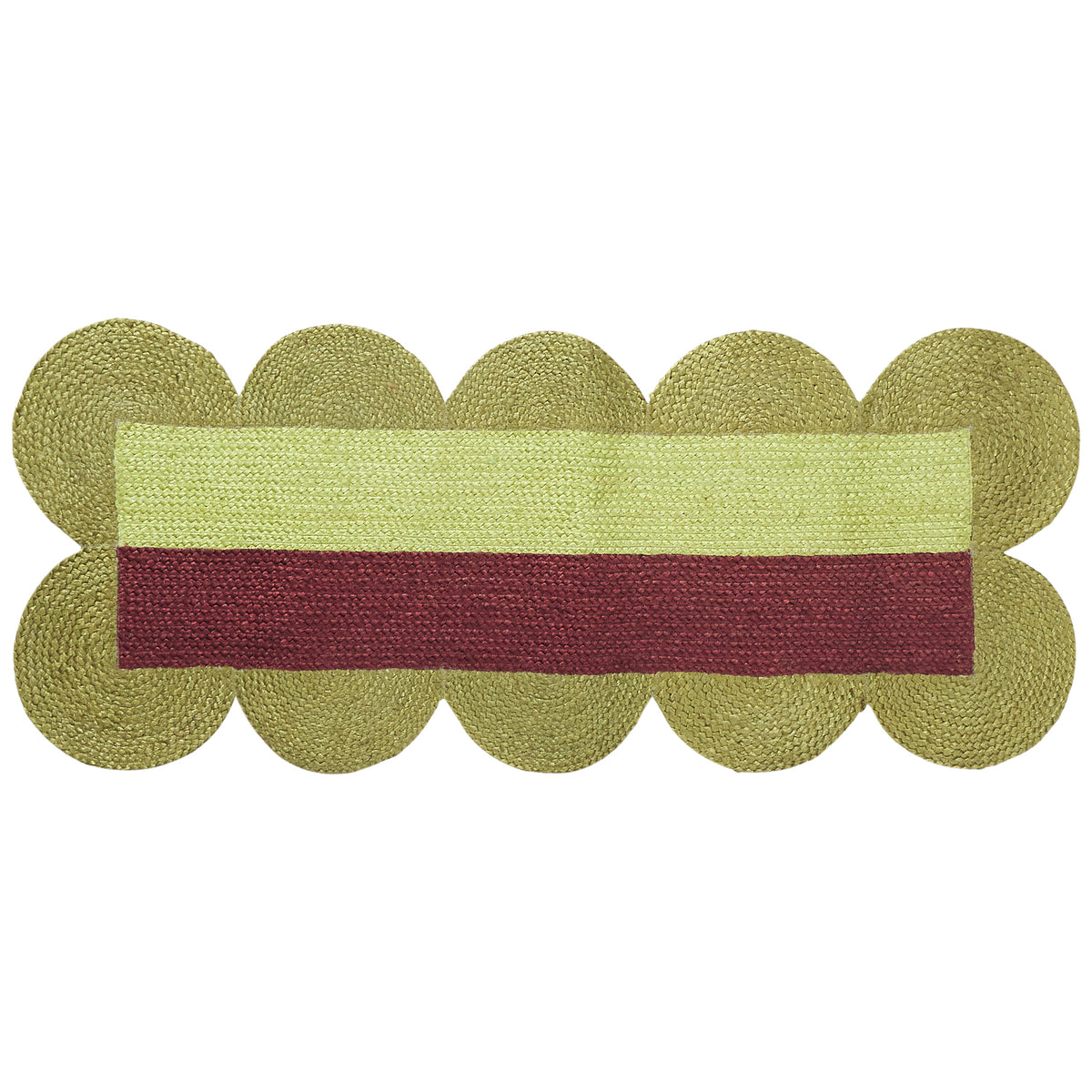 Neomi Jute Runner - Cactus Green