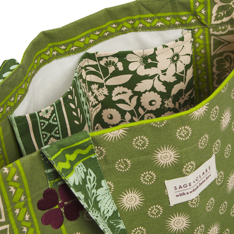Odessa Tote Bag - Moss