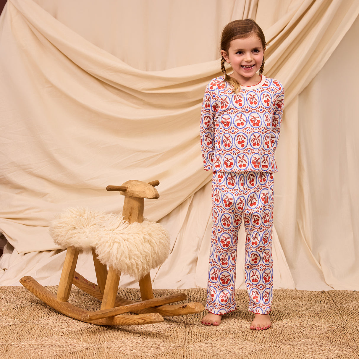 Emese Kids Pointelle Pyjama Set 3