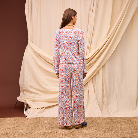 Emese Pointelle Pyjama Set 6