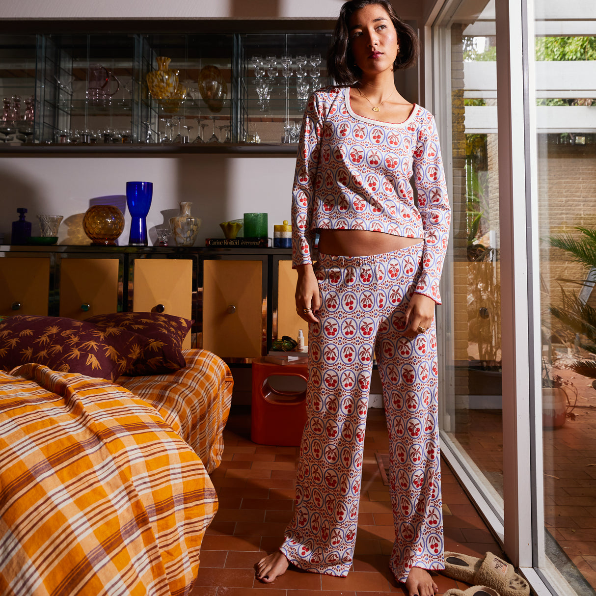 Emese Pointelle Pyjama Set 6