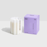 Wave Candle - Plum + Bush Cucumber