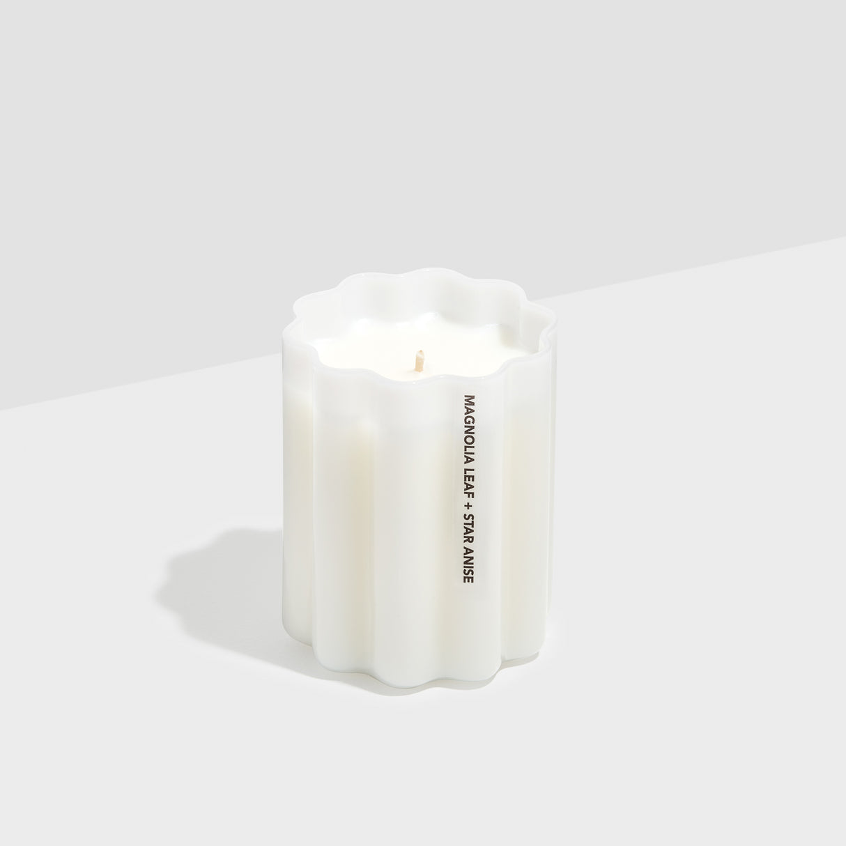 Wave Candle - Magnolia Leaf + Star Anise