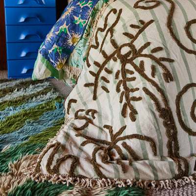 Santa Monica Tufted Bedcover Default Title