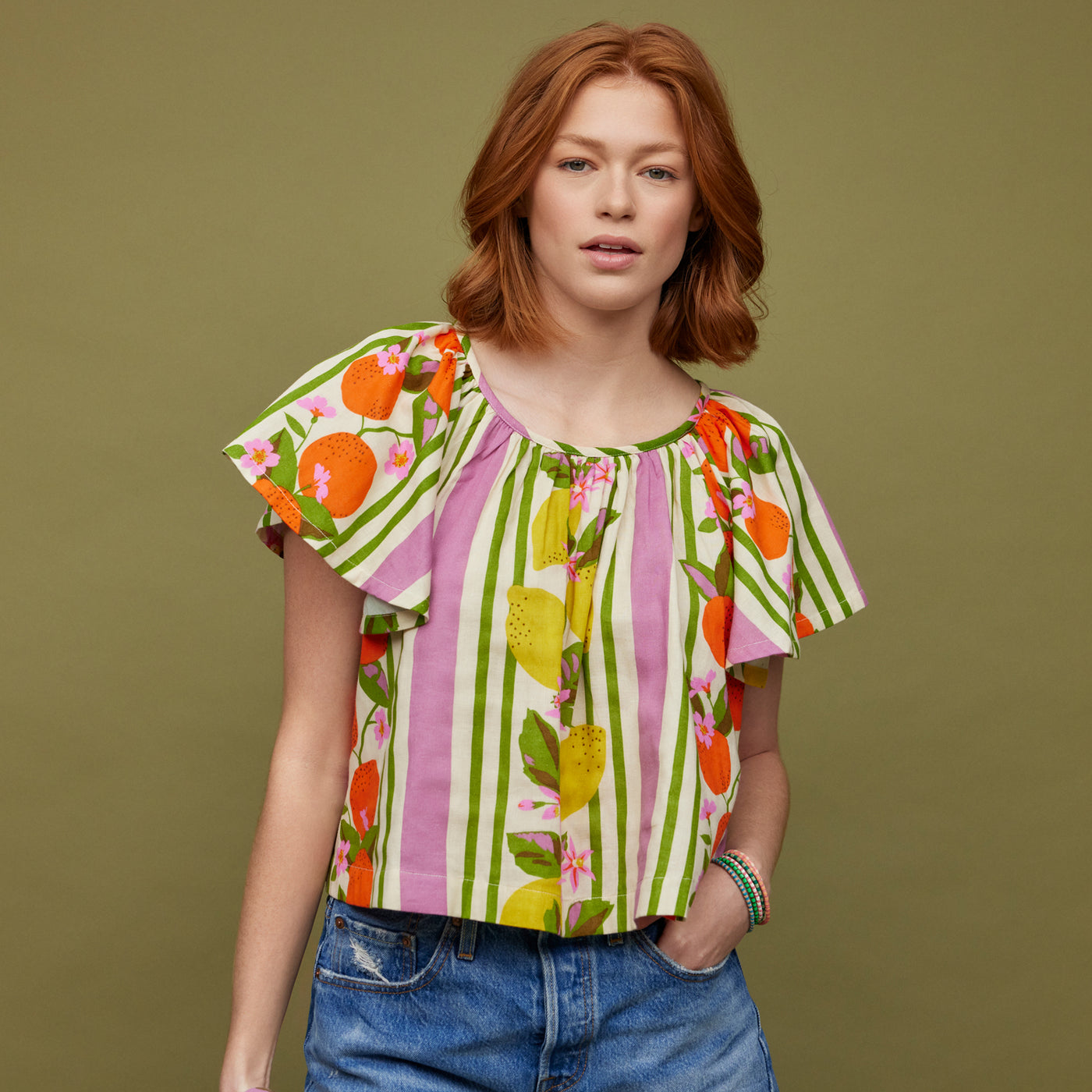 Santa Barbara Swing Blouse 4