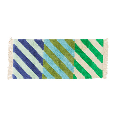 Keddie Stripe Bath Runner Default Title
