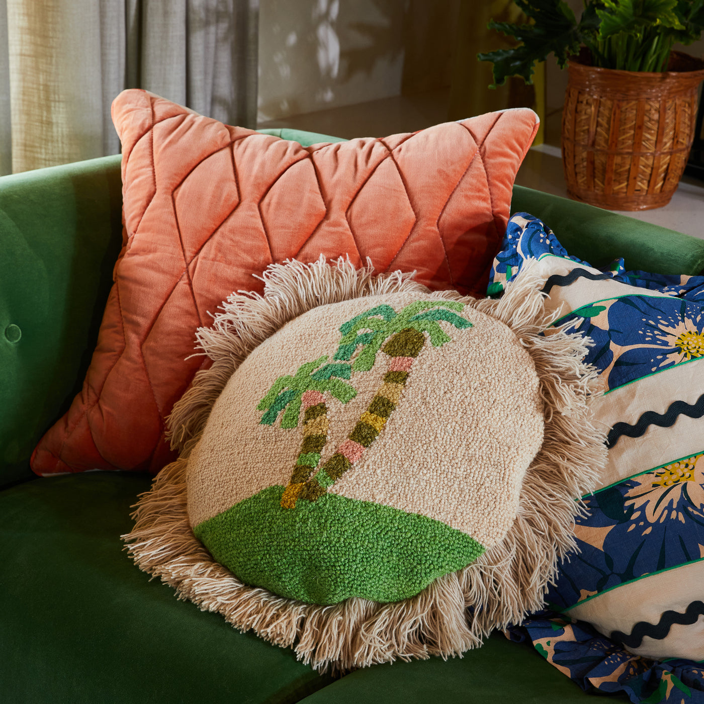 Gaviota Velvet Sham - Cayenne Default Title