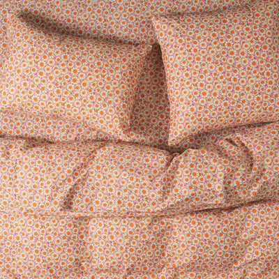 Posie Cotton Euro Pillowcase Set - Dahlia Default Title