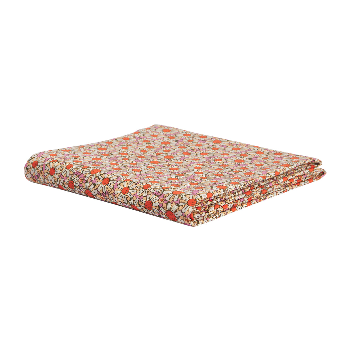 Posie Cotton Fitted Sheet - Dahlia Cot