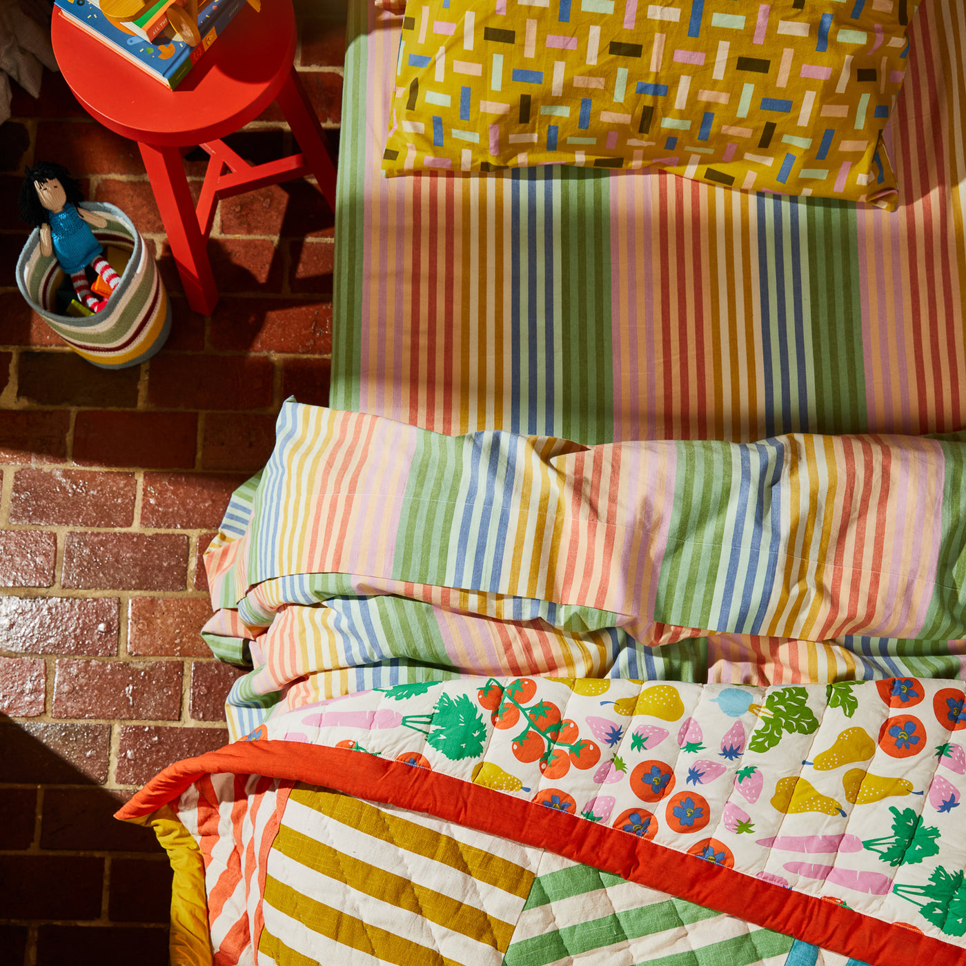 Pippy Cotton Flat Sheet Single