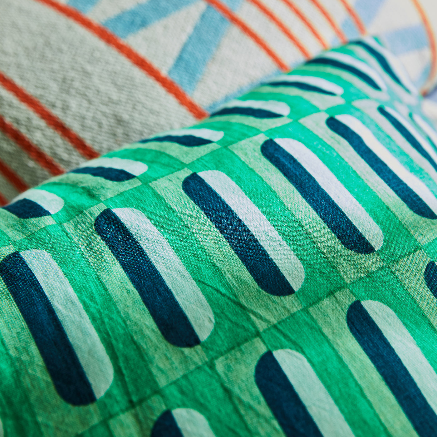 Redondo Linen Pillowcase Set - Perilla Standard
