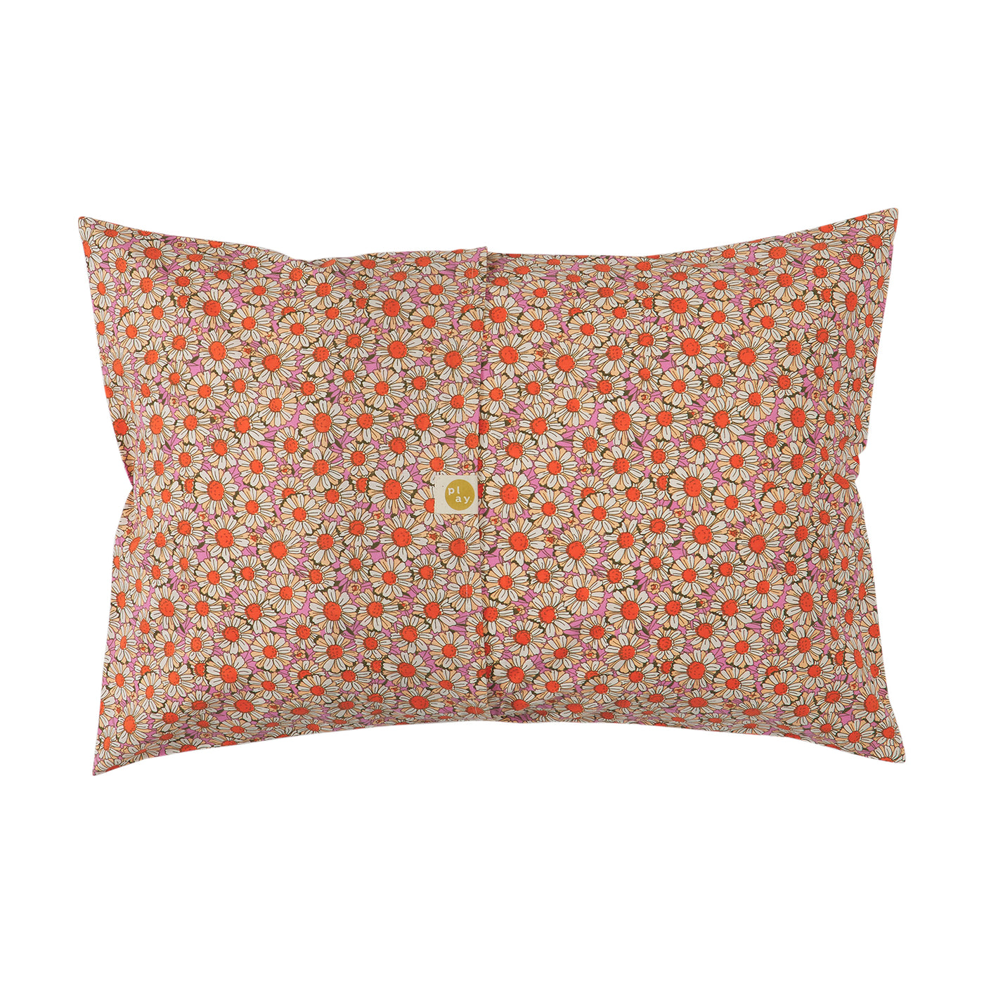 Posie Cotton Pillowcase Set - Dahlia Standard