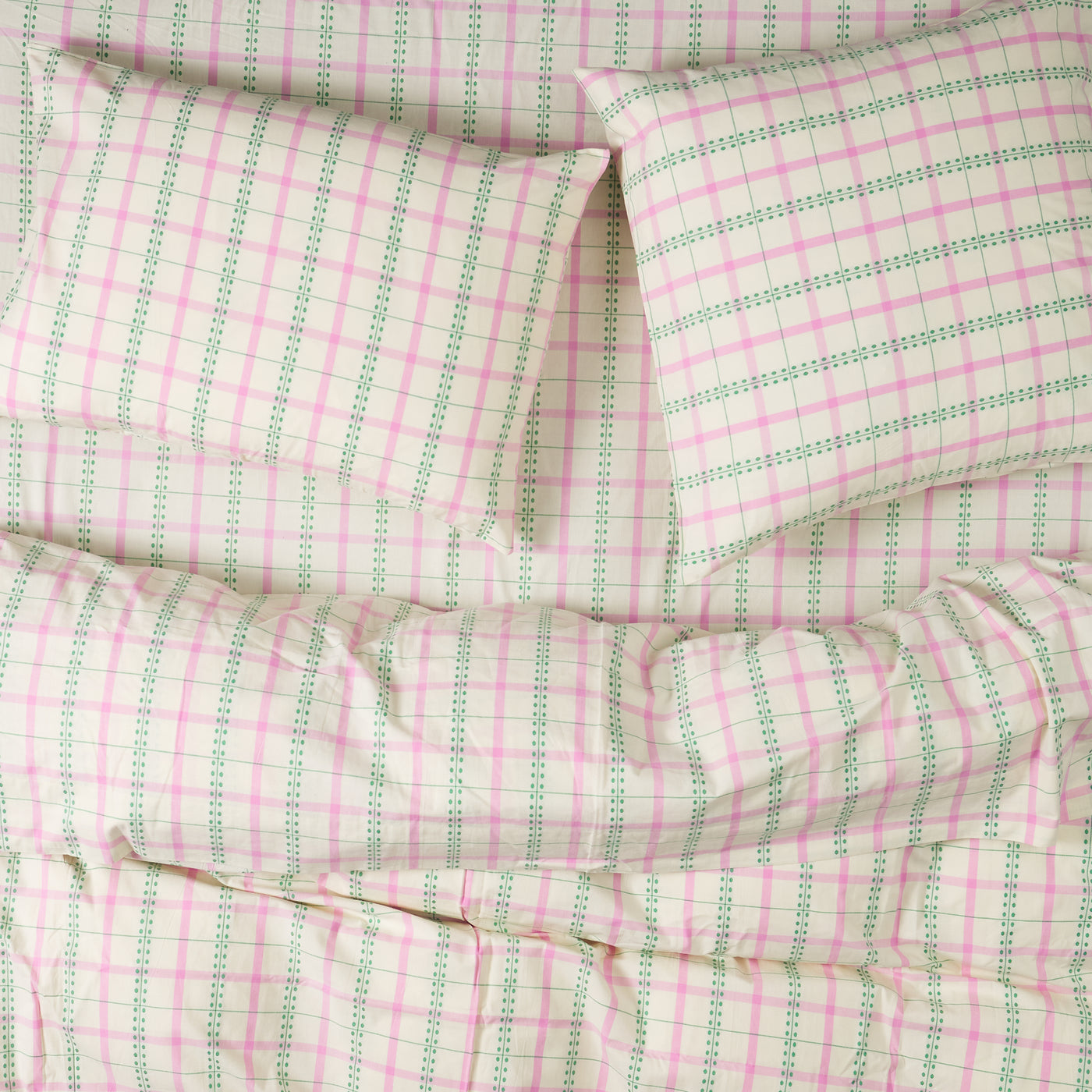 Mica Cotton Pillowcase Set Standard