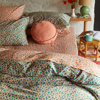 Posie Cotton Quilt Cover - Freesia Single
