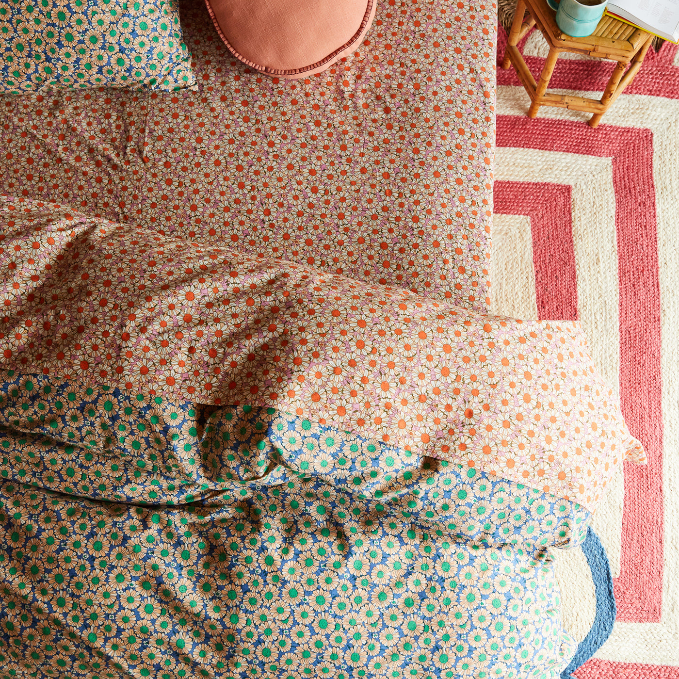 Posie Cotton Quilt Cover - Freesia Single