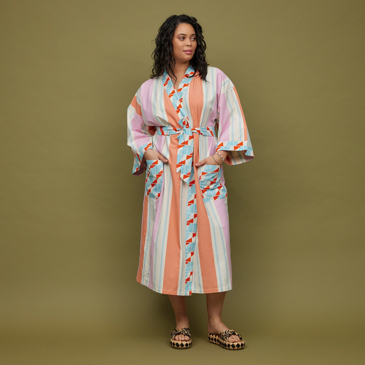 Tishy Cotton Robe Default Title
