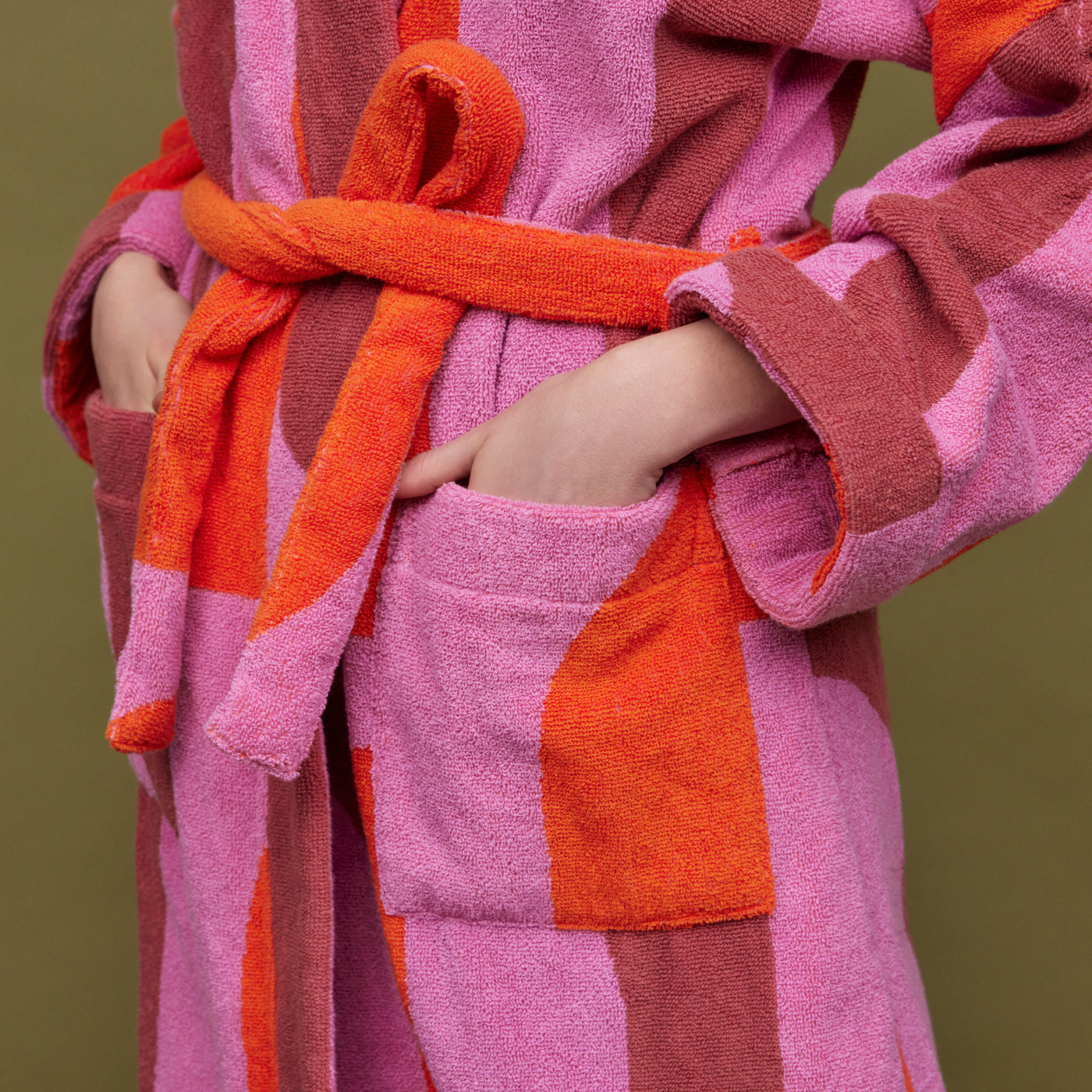 Redondo Towelling Robe - Dahlia XS/S