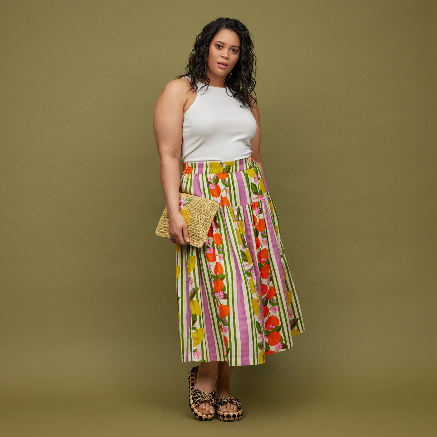 Santa Barbara Midi Skirt 4