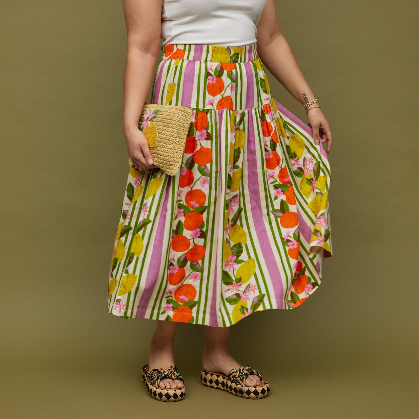 Santa Barbara Midi Skirt 4