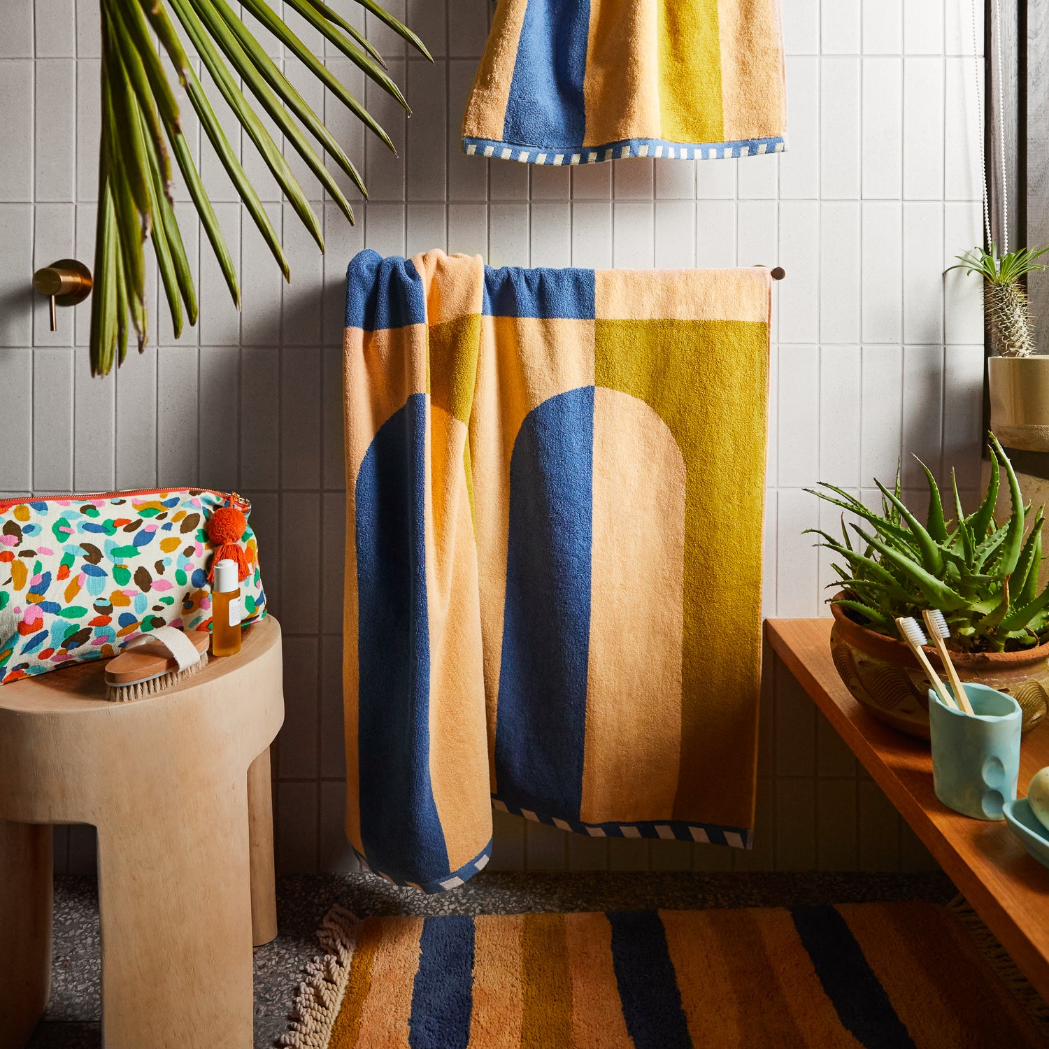 City Bath Towel, Turmeric – Be Home