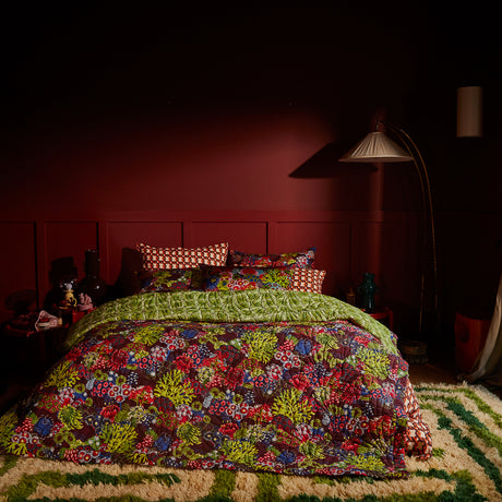 Cora Bedcover - Garnet