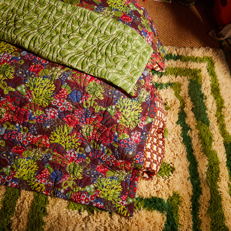 Cora Bedcover - Garnet