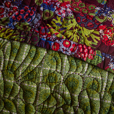 Cora Bedcover - Garnet
