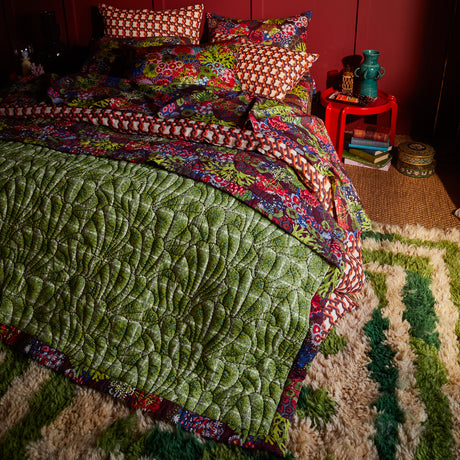 Cora Bedcover - Garnet