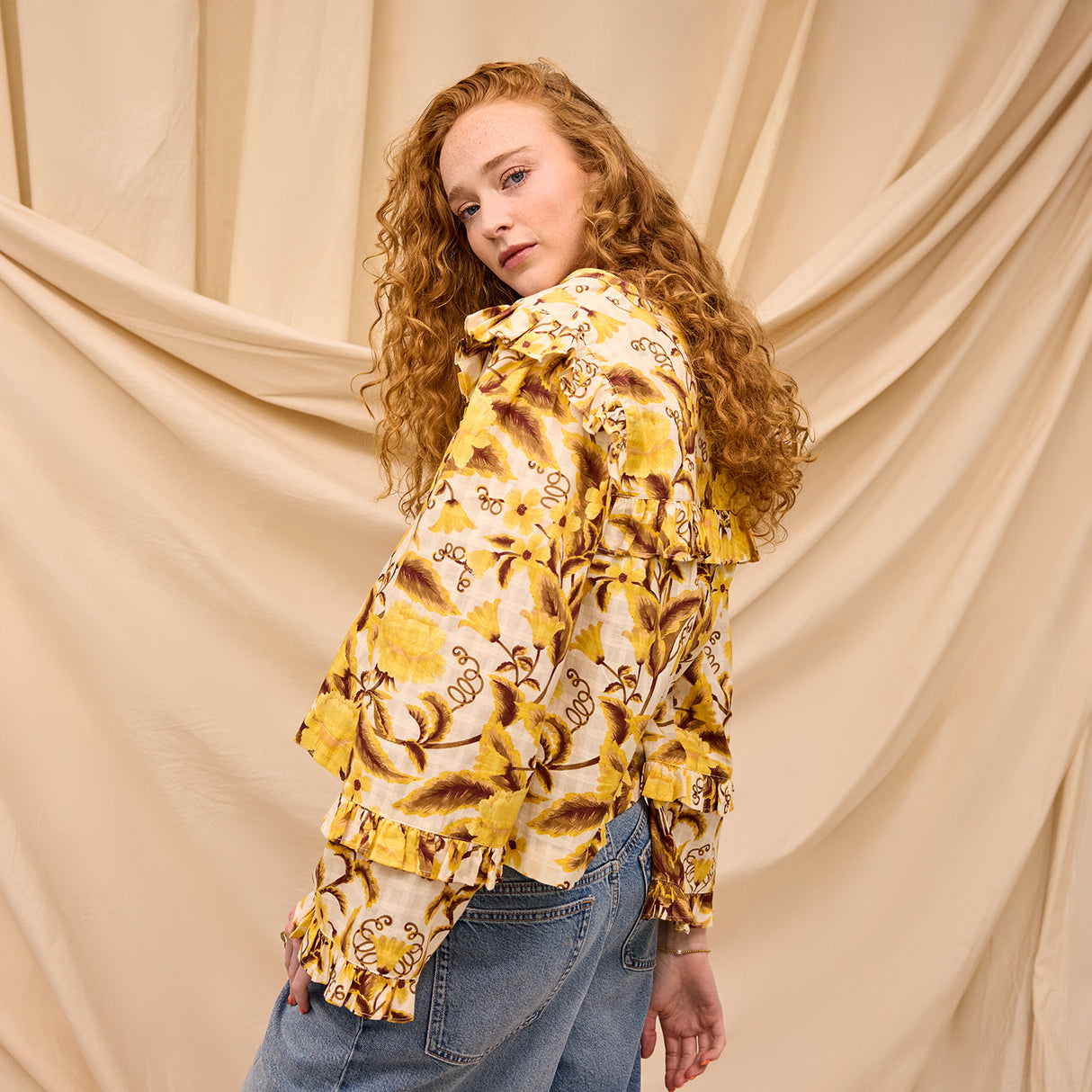 Clementine Frill Blouse