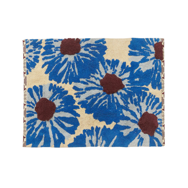 Isabella Bath Mat - Azure