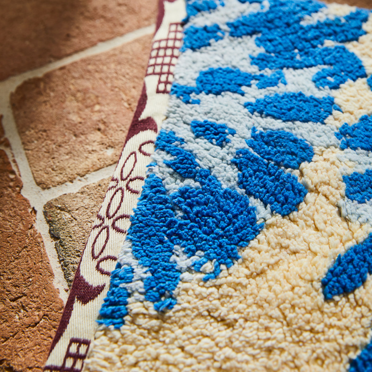 Isabella Bath Mat - Azure