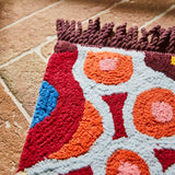 Cora Bath Runner - Garnet