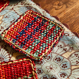 Isla Coaster Set - Crimson